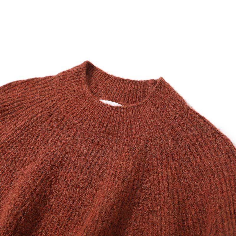 Women's Balloon Sleeve Sweater-2